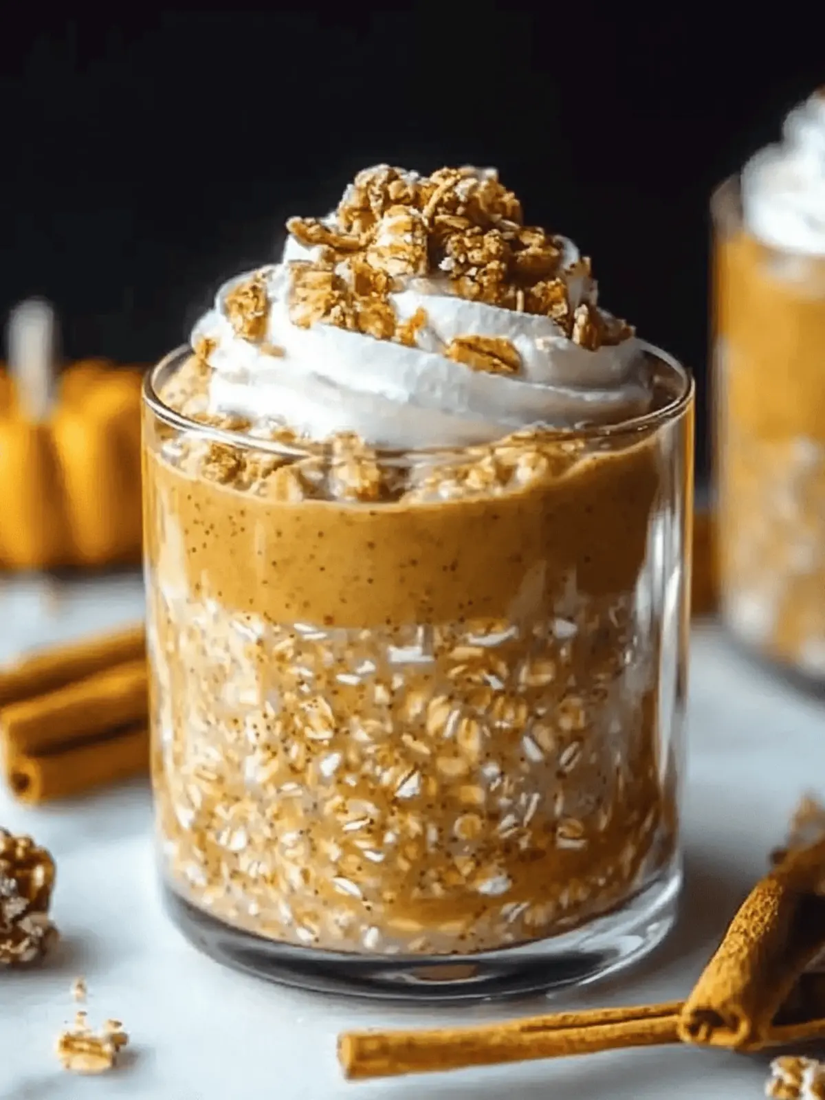 Pumpkin Pie Overnight Oats