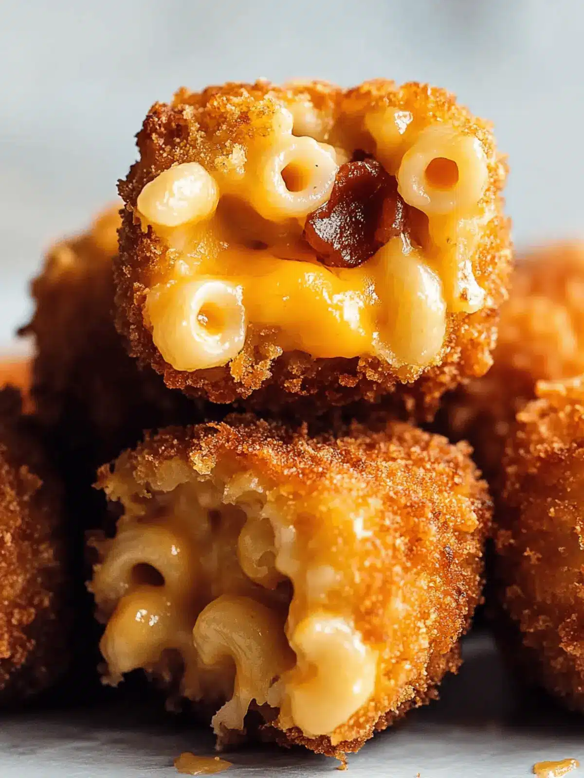 Crispy Fried Mac and Cheese Balls
