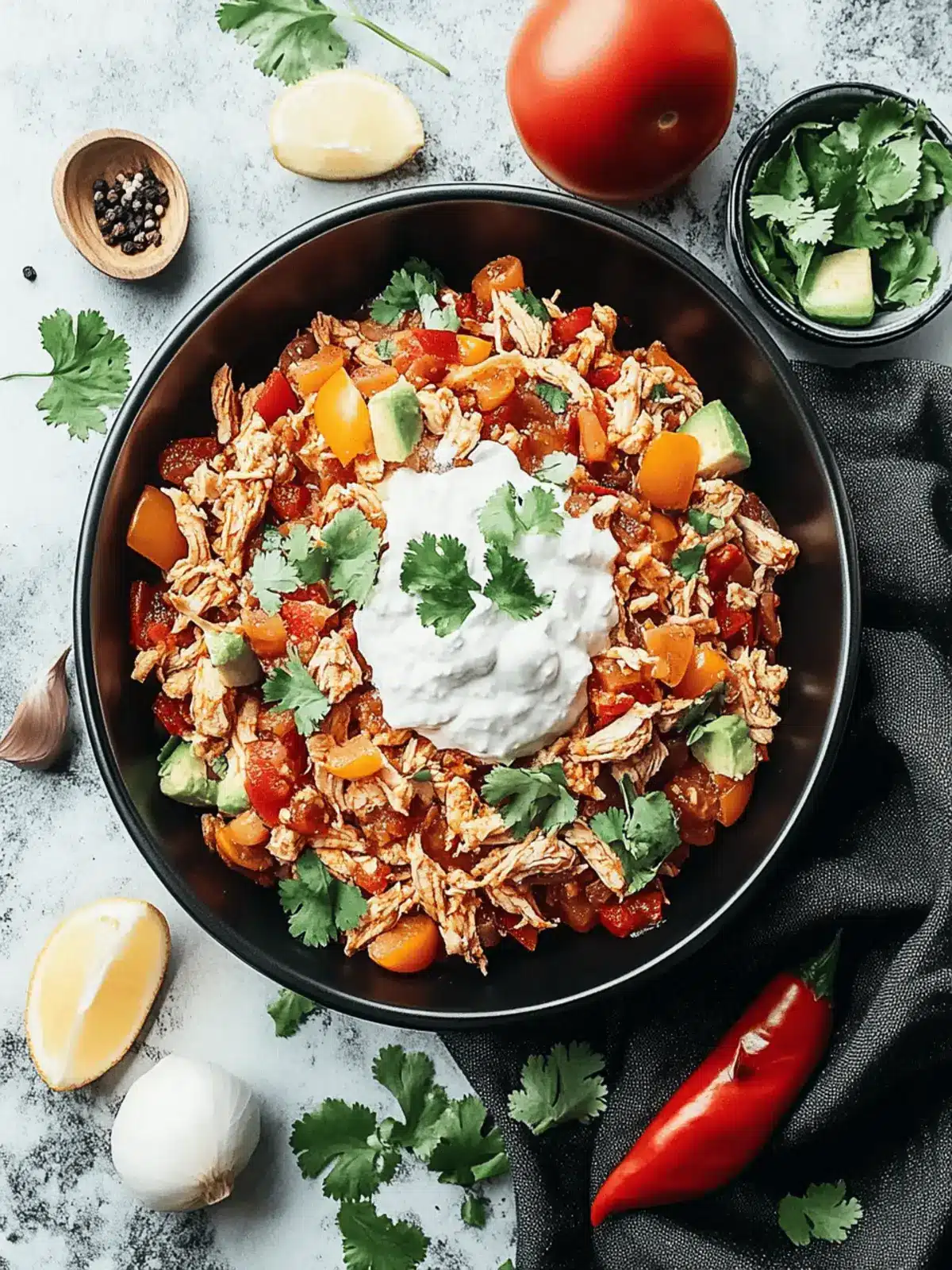 Mexican Pulled Chicken