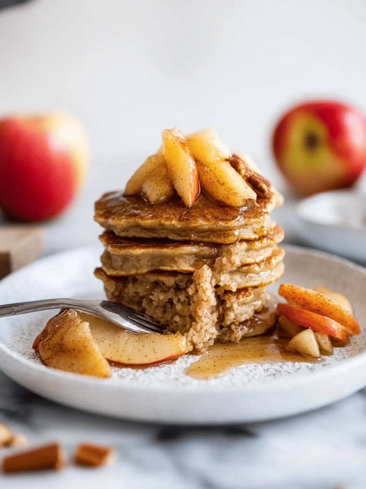 Apple Cinnamon Pancakes