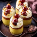 Gulab Jamun Thandai Mousse
