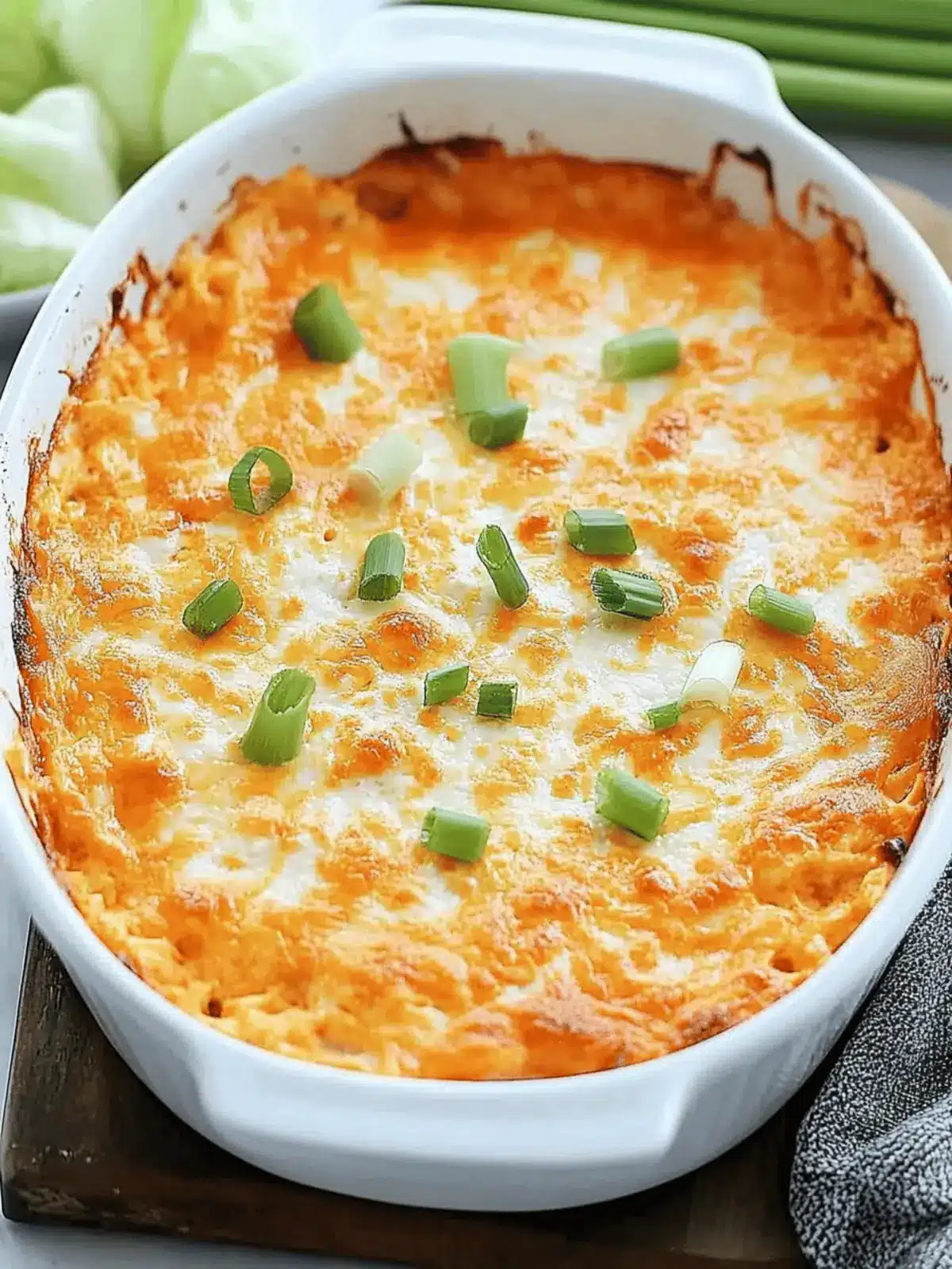 Classic Baked Buffalo Chicken Dip