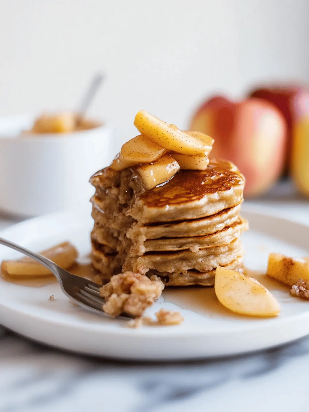 Apple Cinnamon Pancakes
