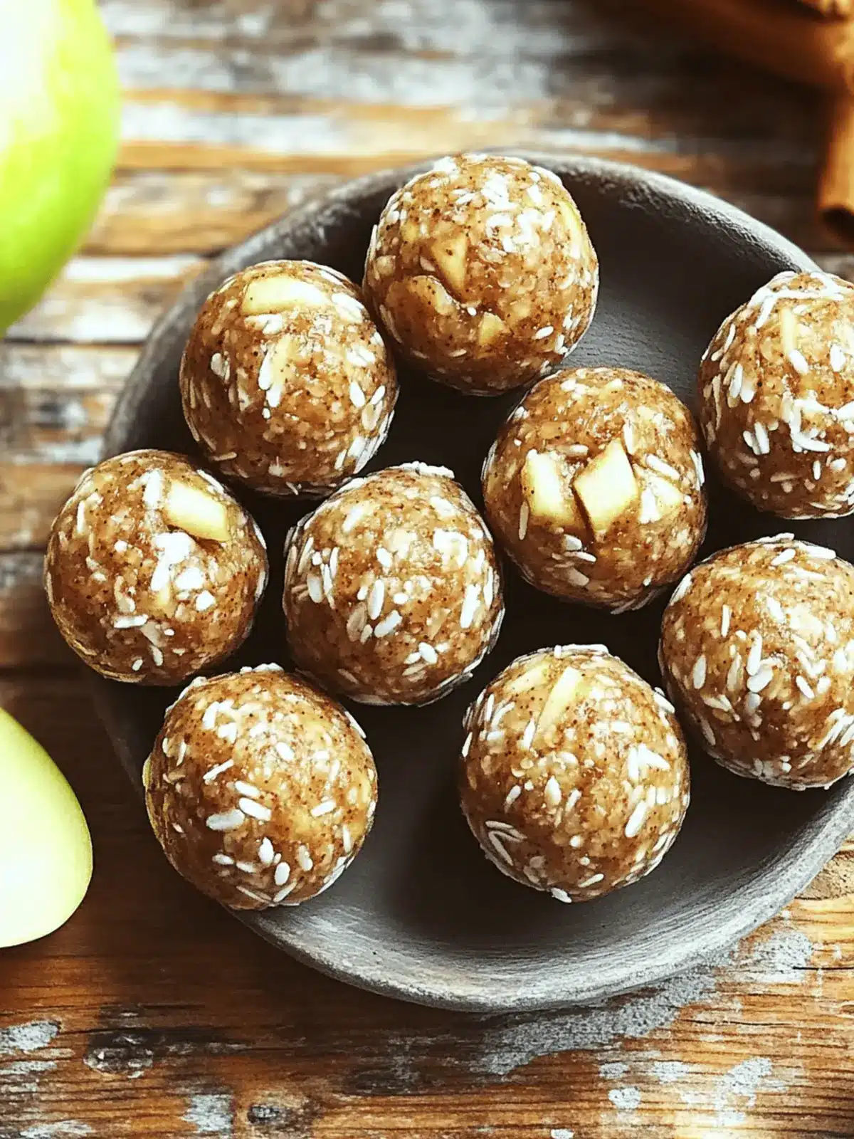Cinnamon Apple Energy Balls