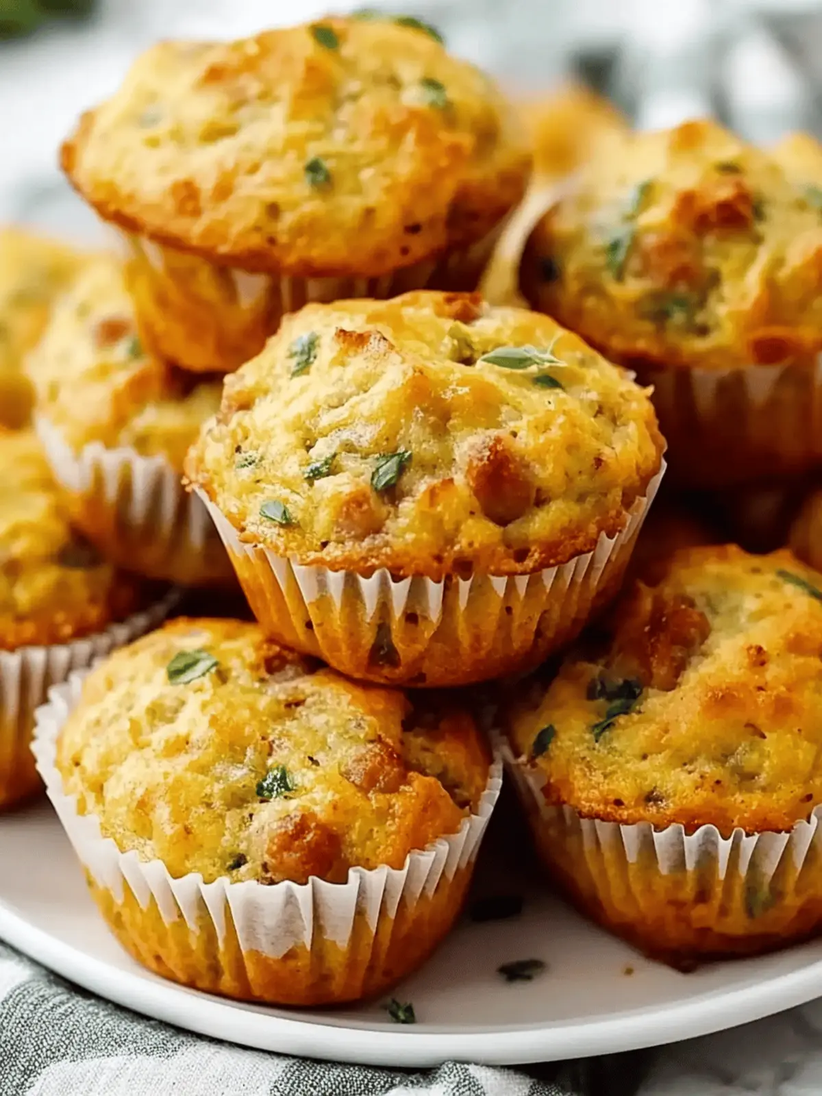 Sausage Pancake Muffins