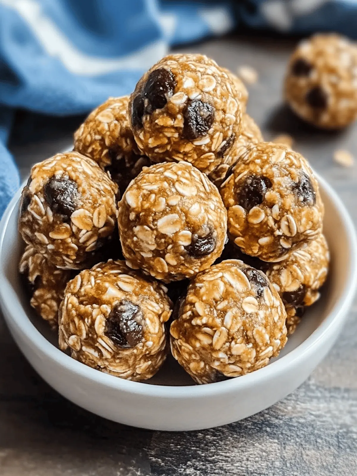 No Bake Energy Bites