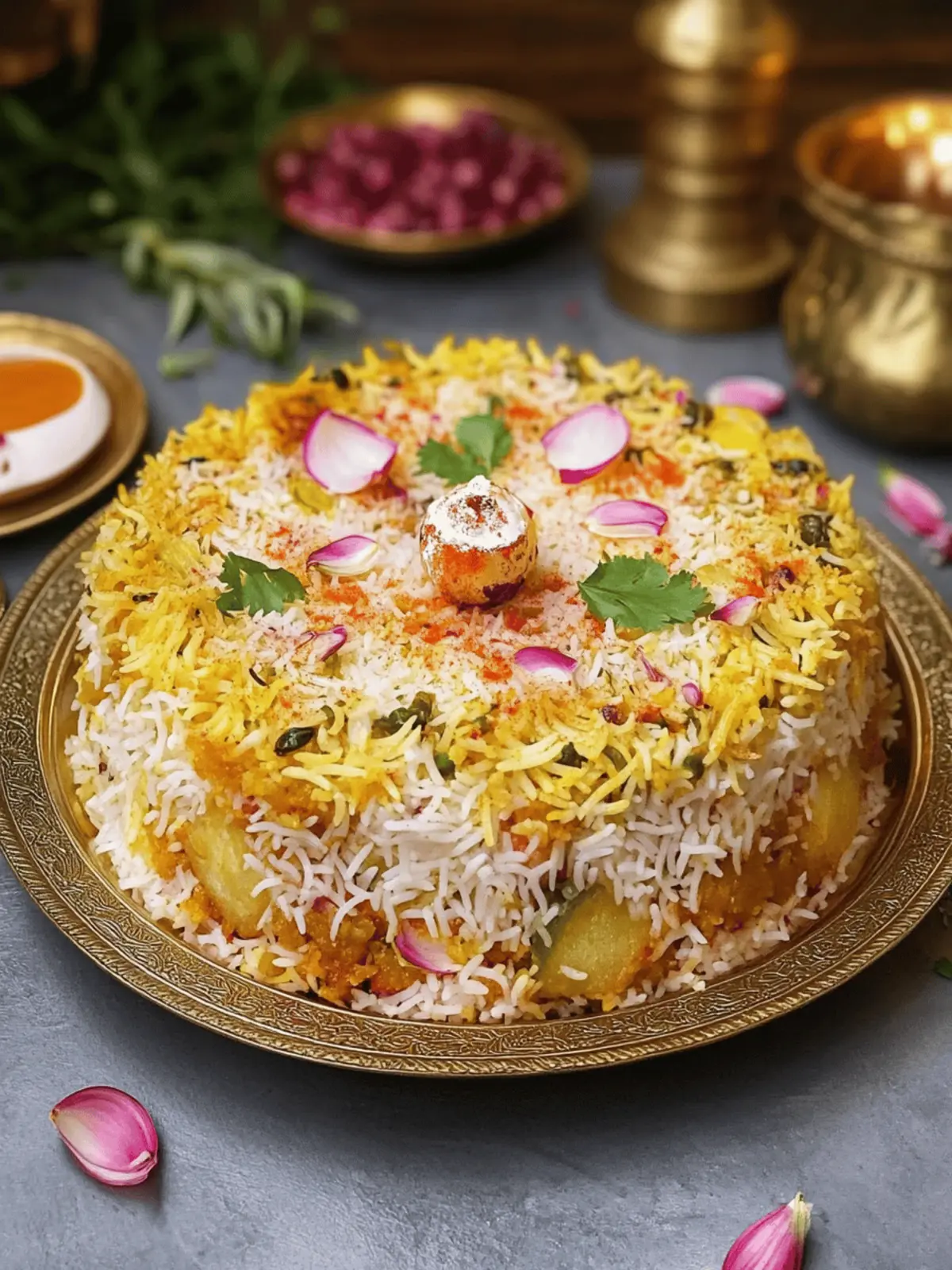 Awadhi Layered Biryani