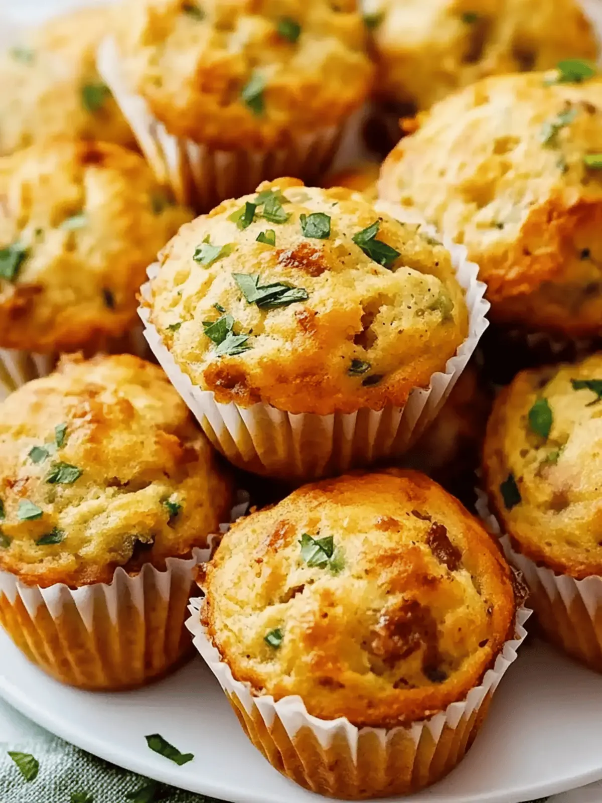 Sausage Pancake Muffins