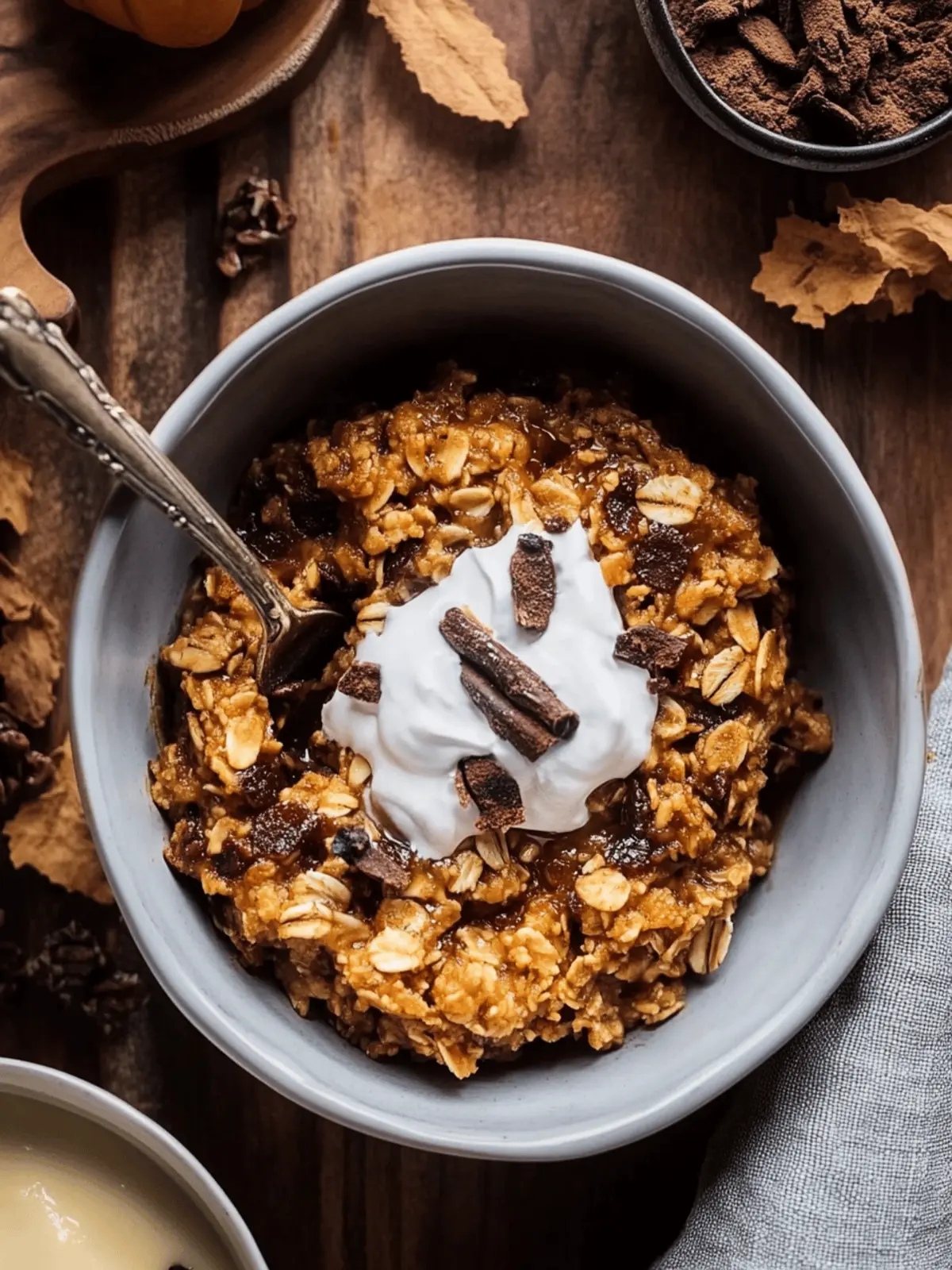 Pumpkin Baked Oatmeal