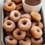 Sweet Churro Donut Bites
