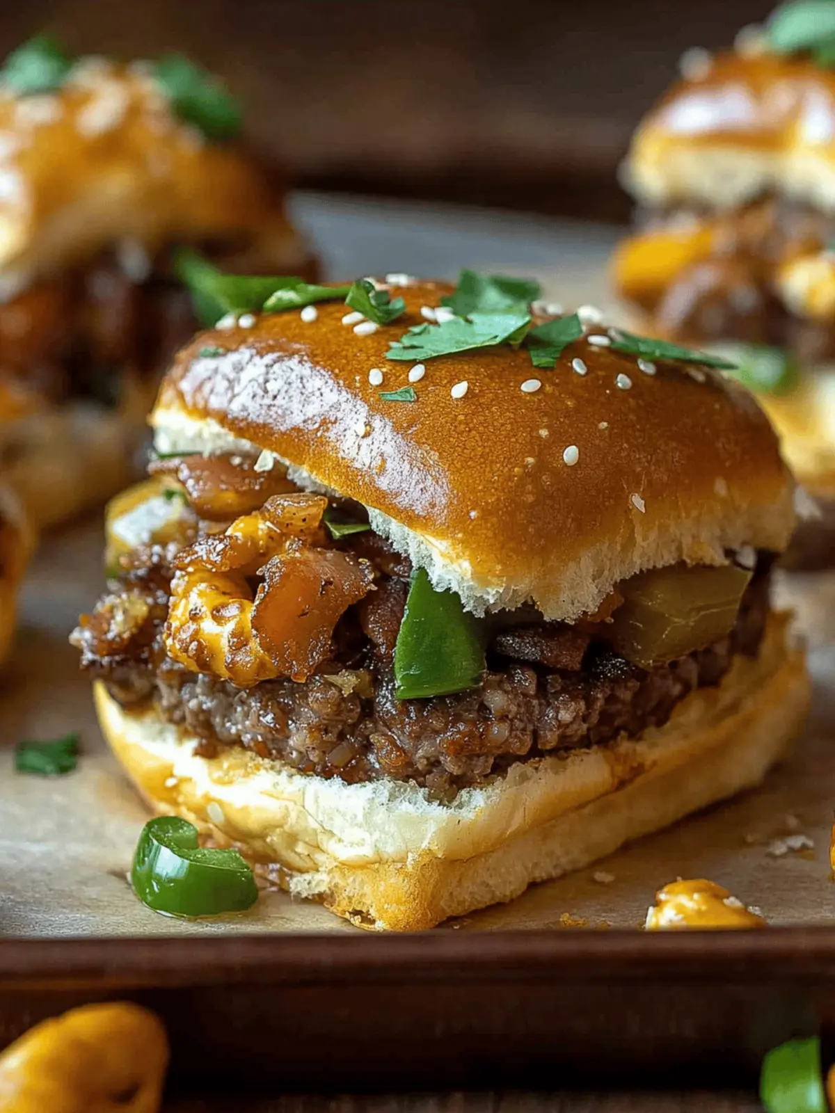 Pretzel Cowboy Sliders
