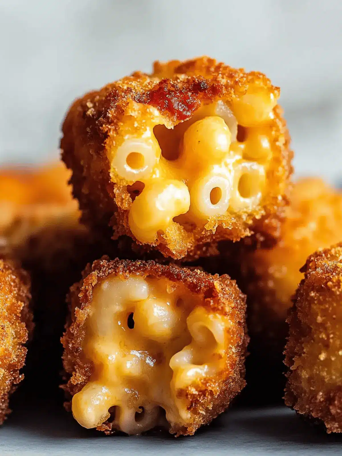 Crispy Fried Mac and Cheese Balls