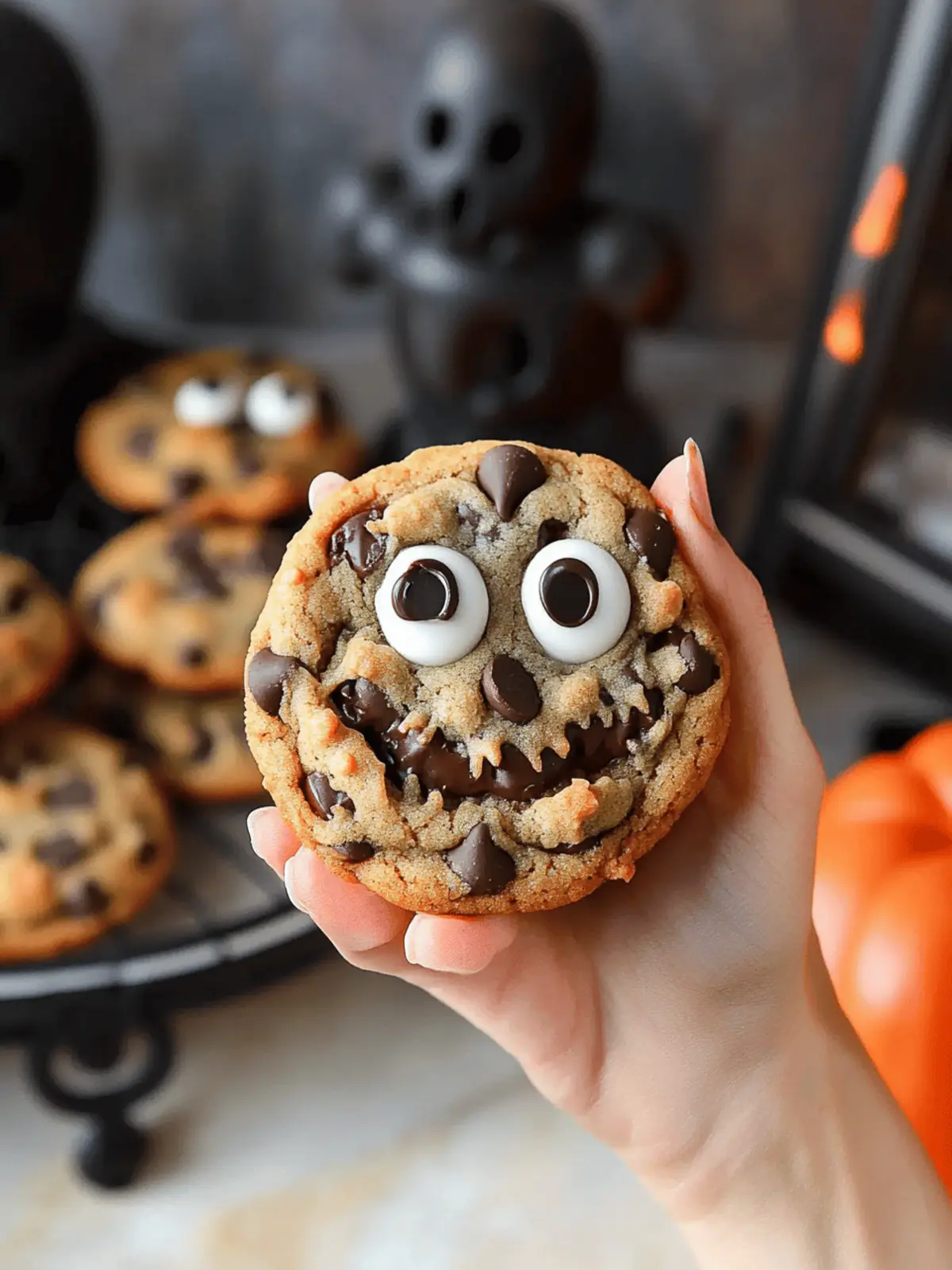 Halloween Chocolate Chip Cookies