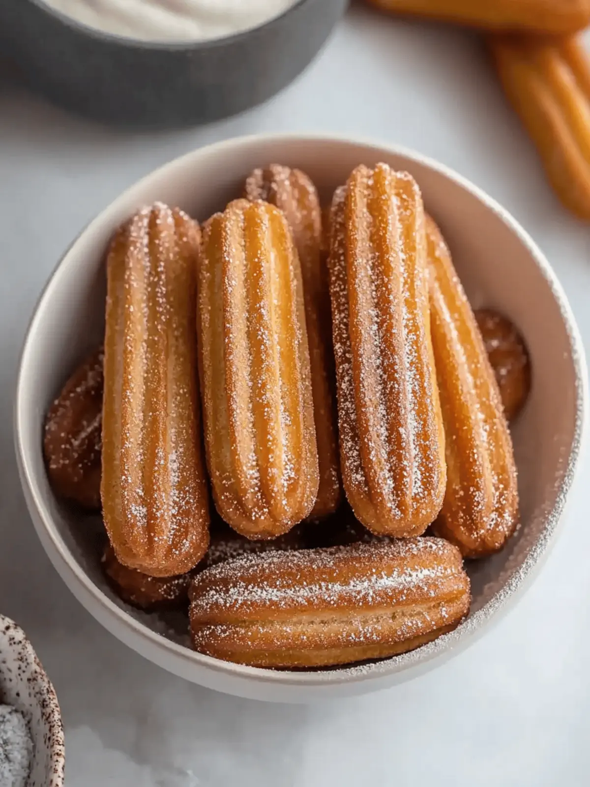 Delicious Baked Churro Bites