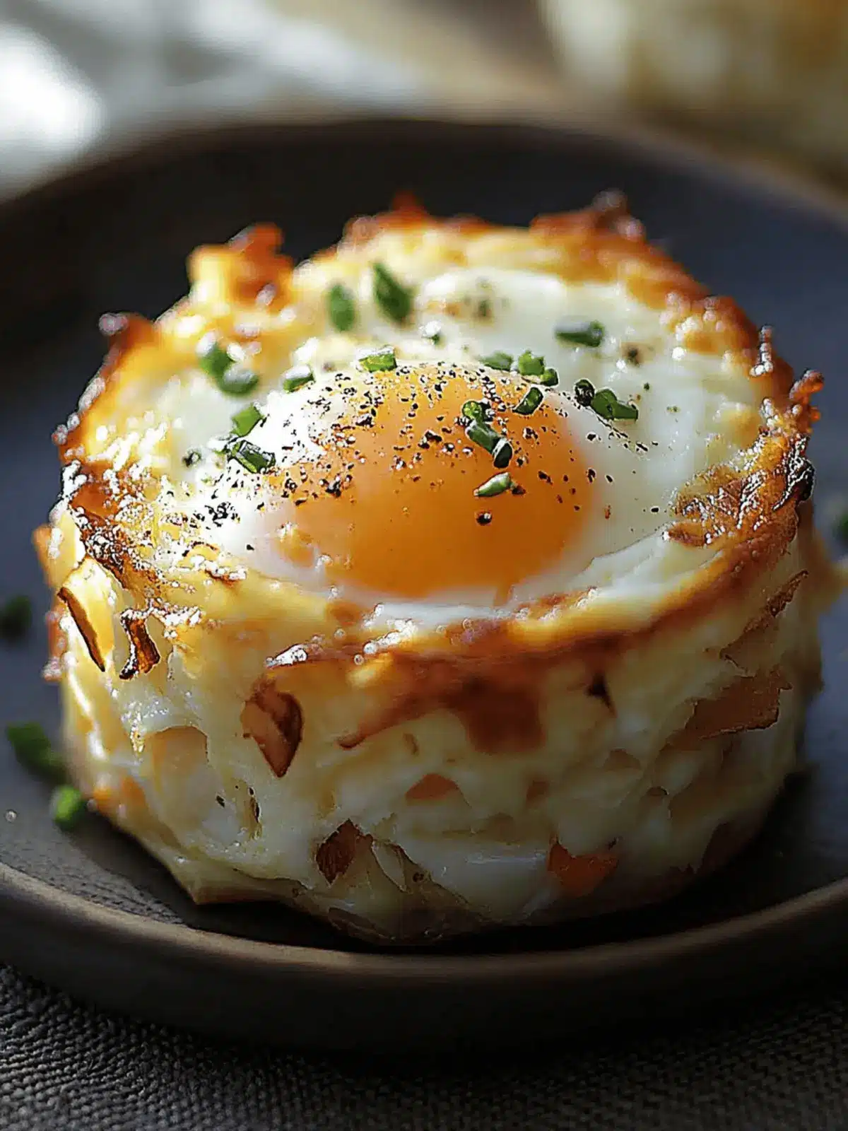 Baked Eggs Napoleon