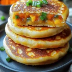 Golden Sunrise Stuffed Pancakes