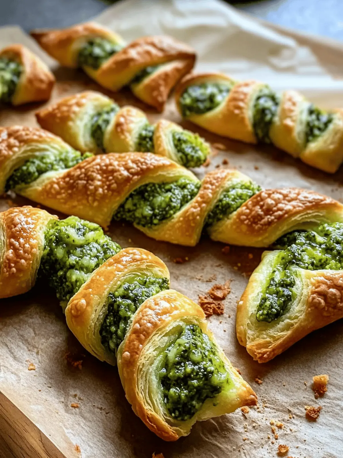 Pesto Twists