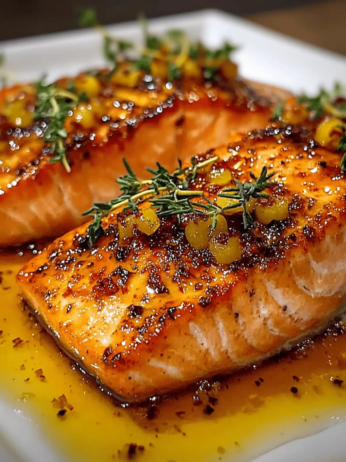 Maple Dijon Salmon