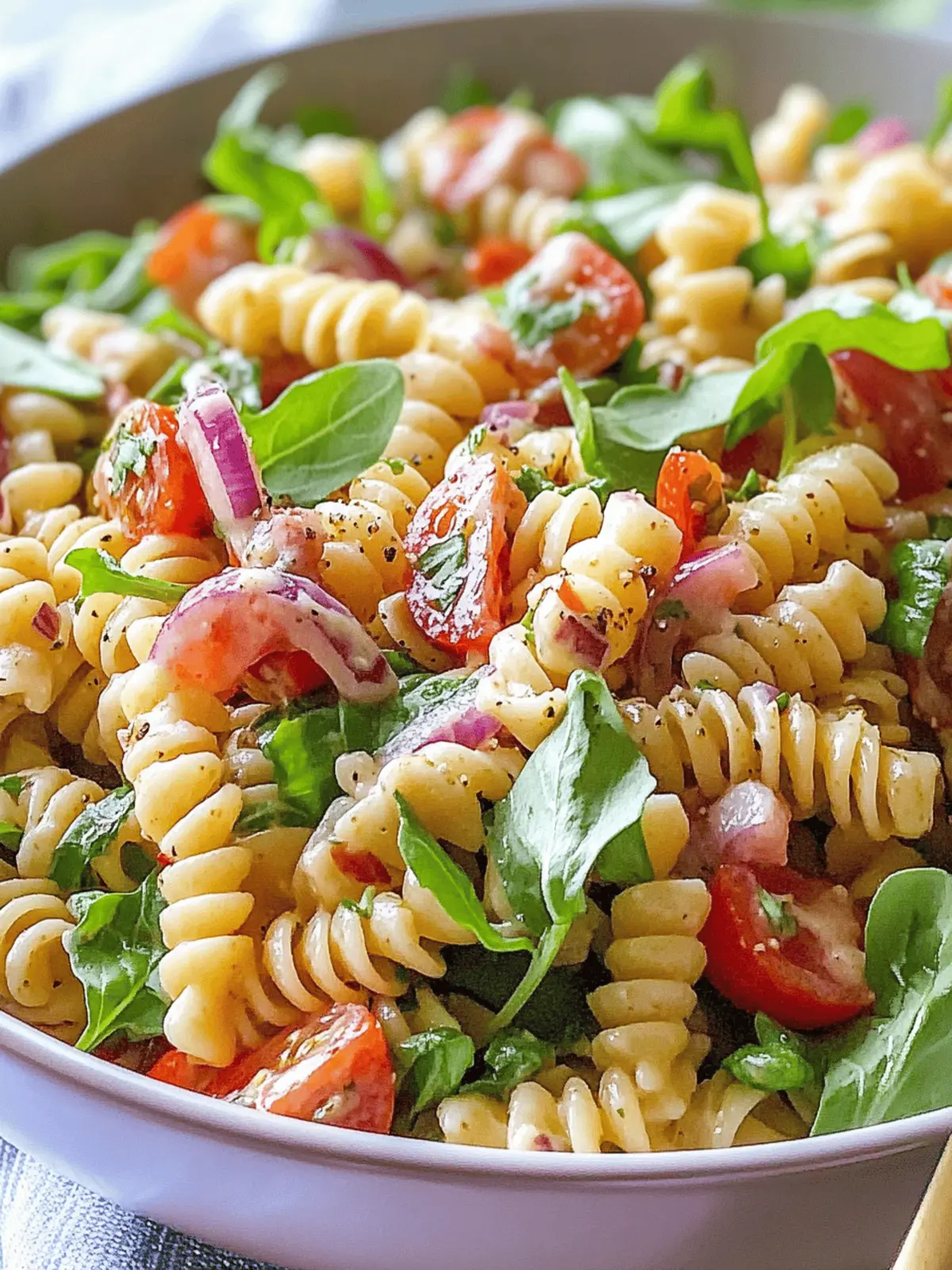 Vegan BLT Pasta Salad