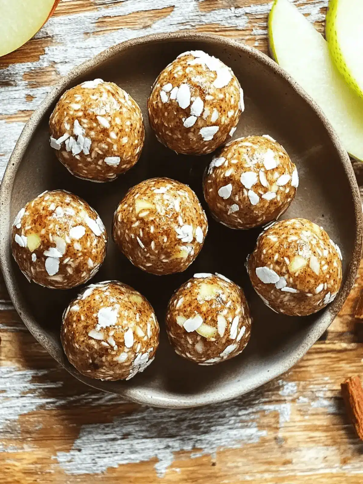 Cinnamon Apple Energy Balls
