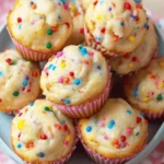 Mini Funfetti Yogurt Muffins