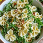 Lemon Arugula Pasta Salad