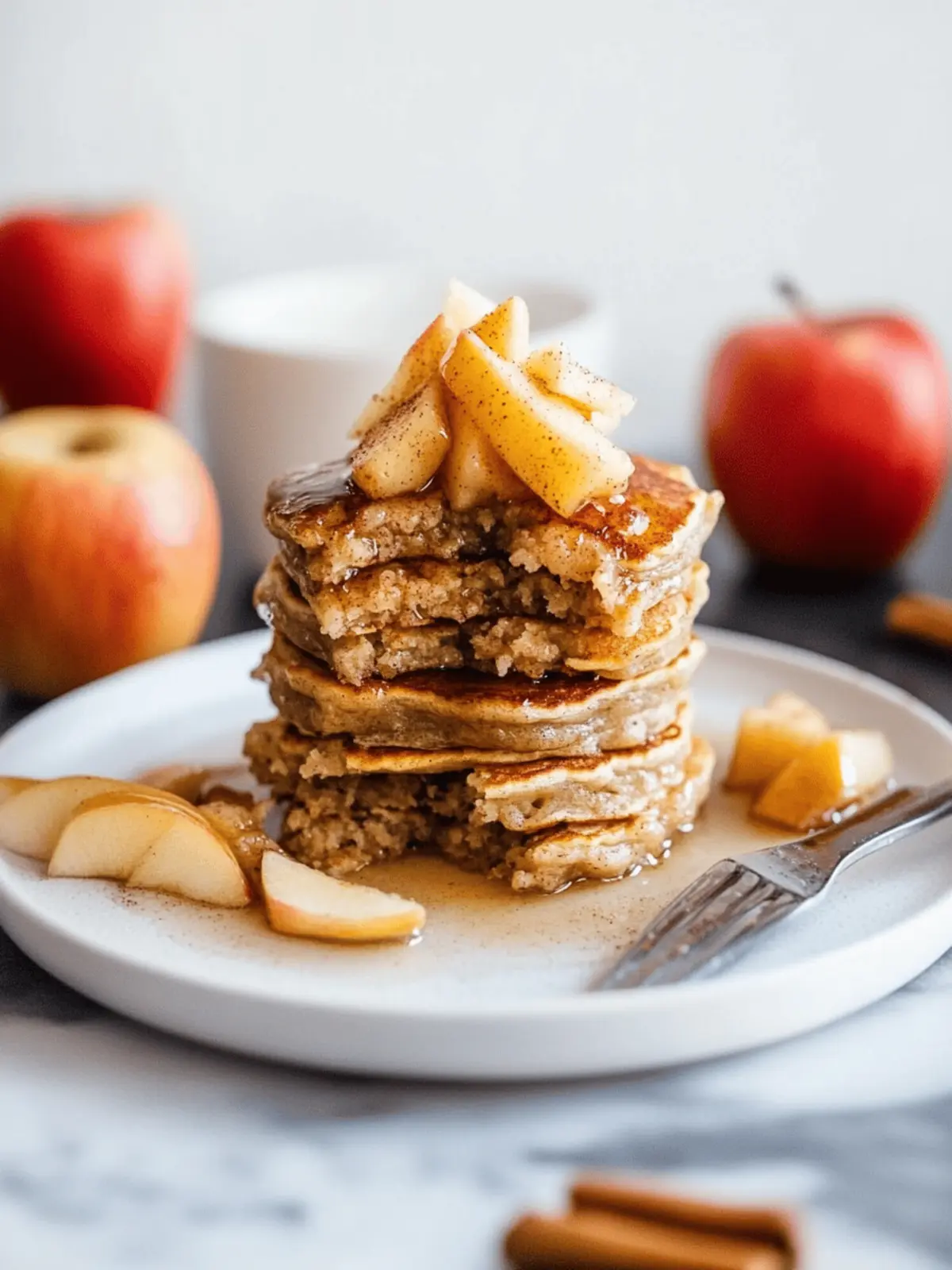 Apple Cinnamon Pancakes