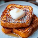 Pumpkin French Toast Breakfast