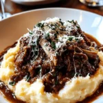 Short Rib Ragu with Parmesan Mashed Potatoes