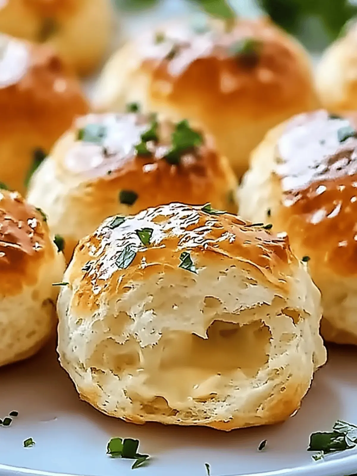 Pillsbury Biscuit Garlic Butter Cheese Bombs