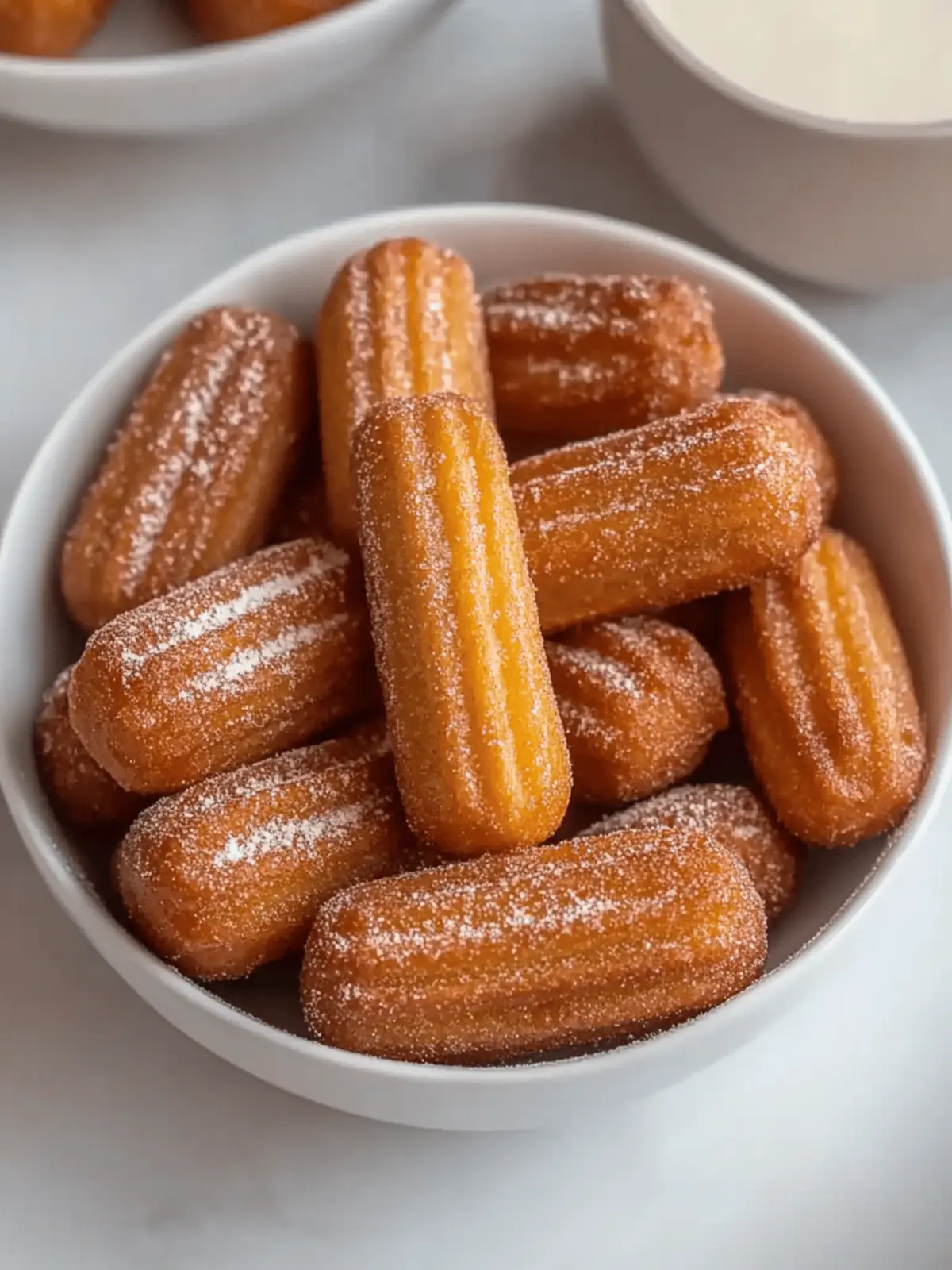 Delicious Baked Churro Bites