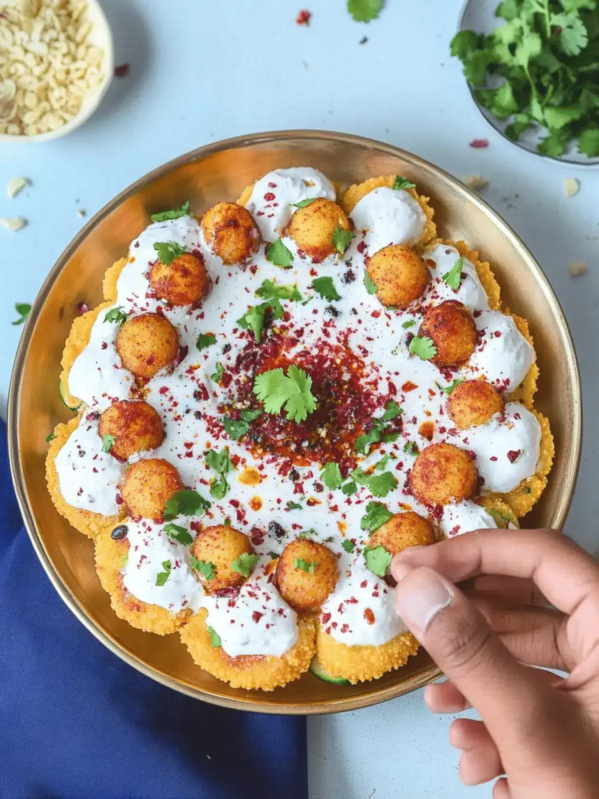 No fry Dahi Vada