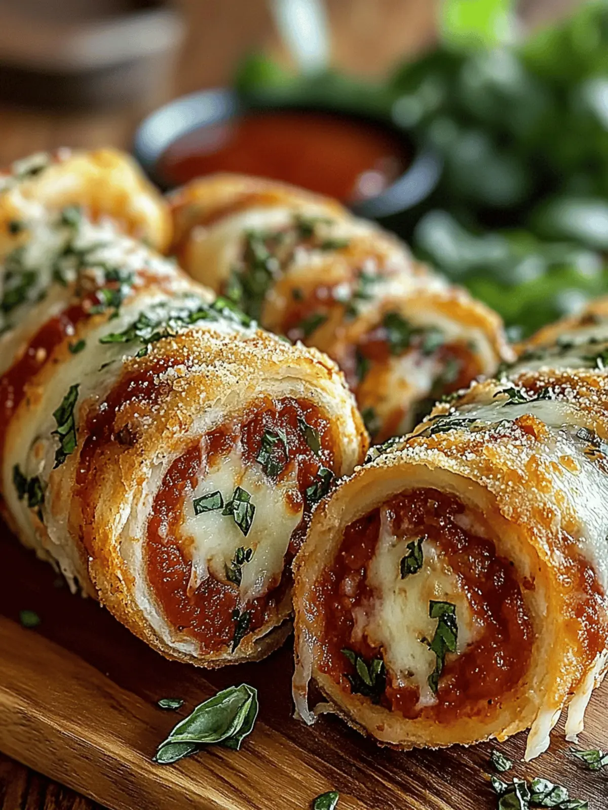 Pizza Roll-Up Wraps