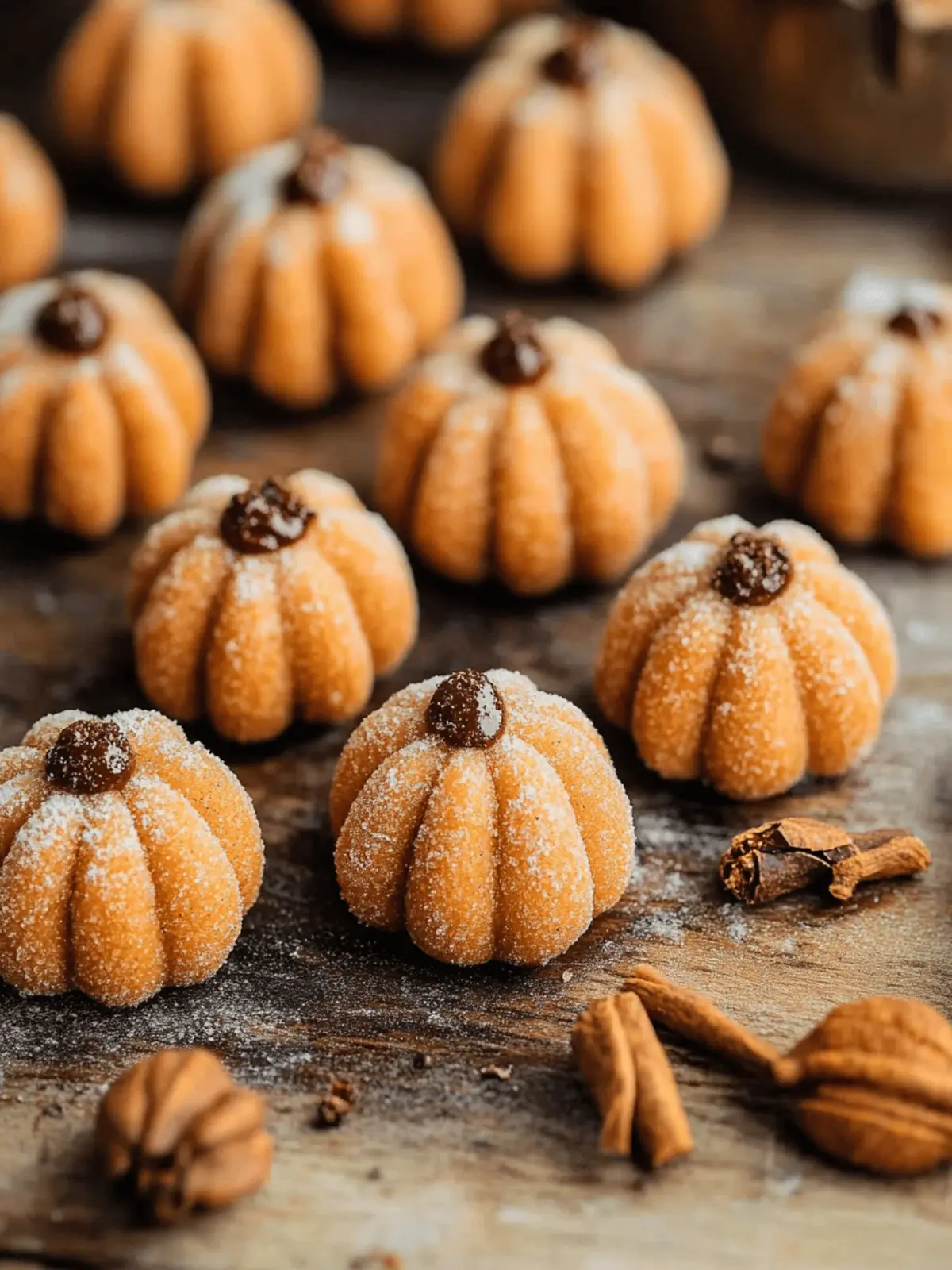 Pumpkin Cheesecake Truffles