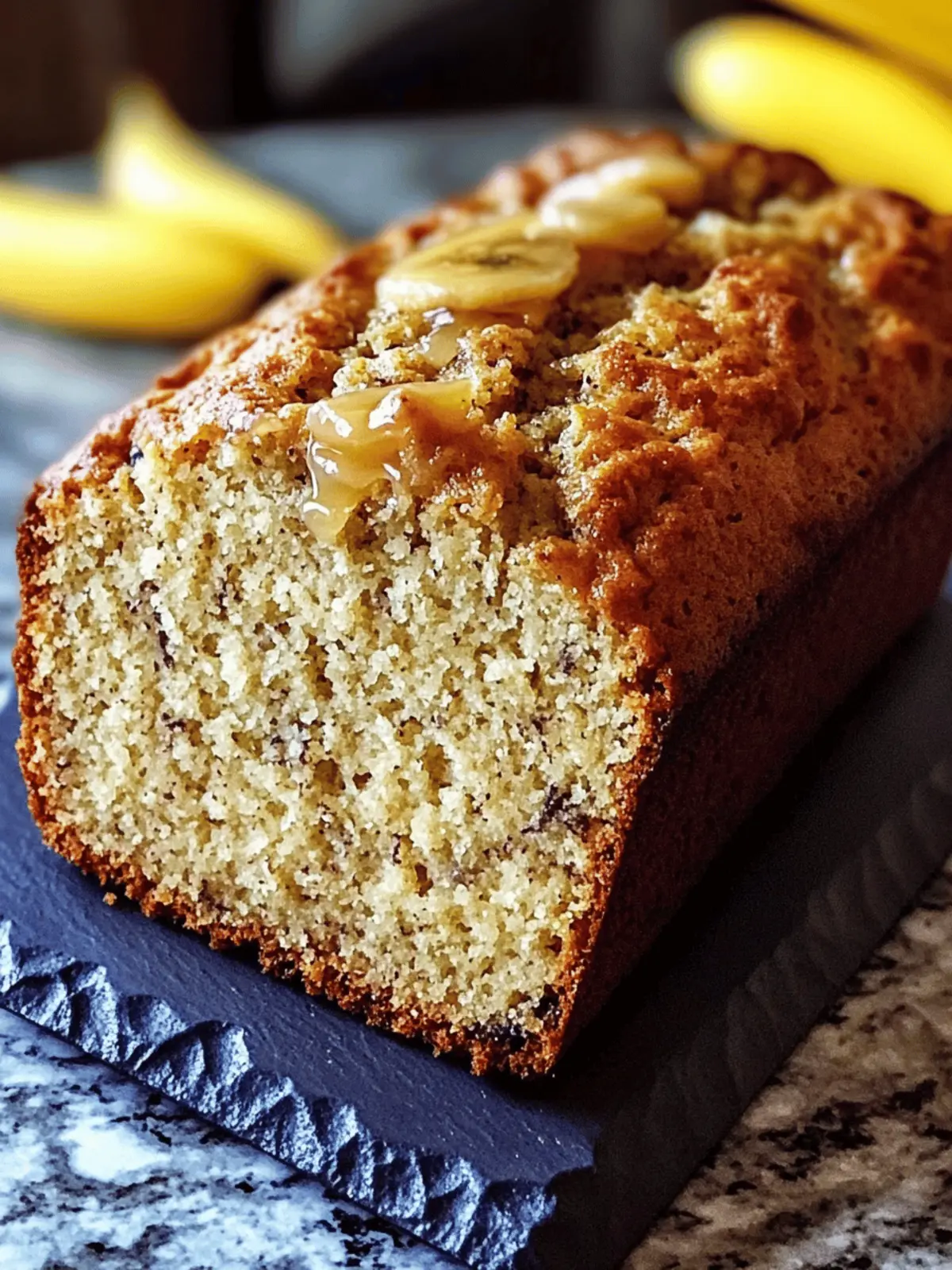 Moist Banana Bread with Cottage Cheese & Maple