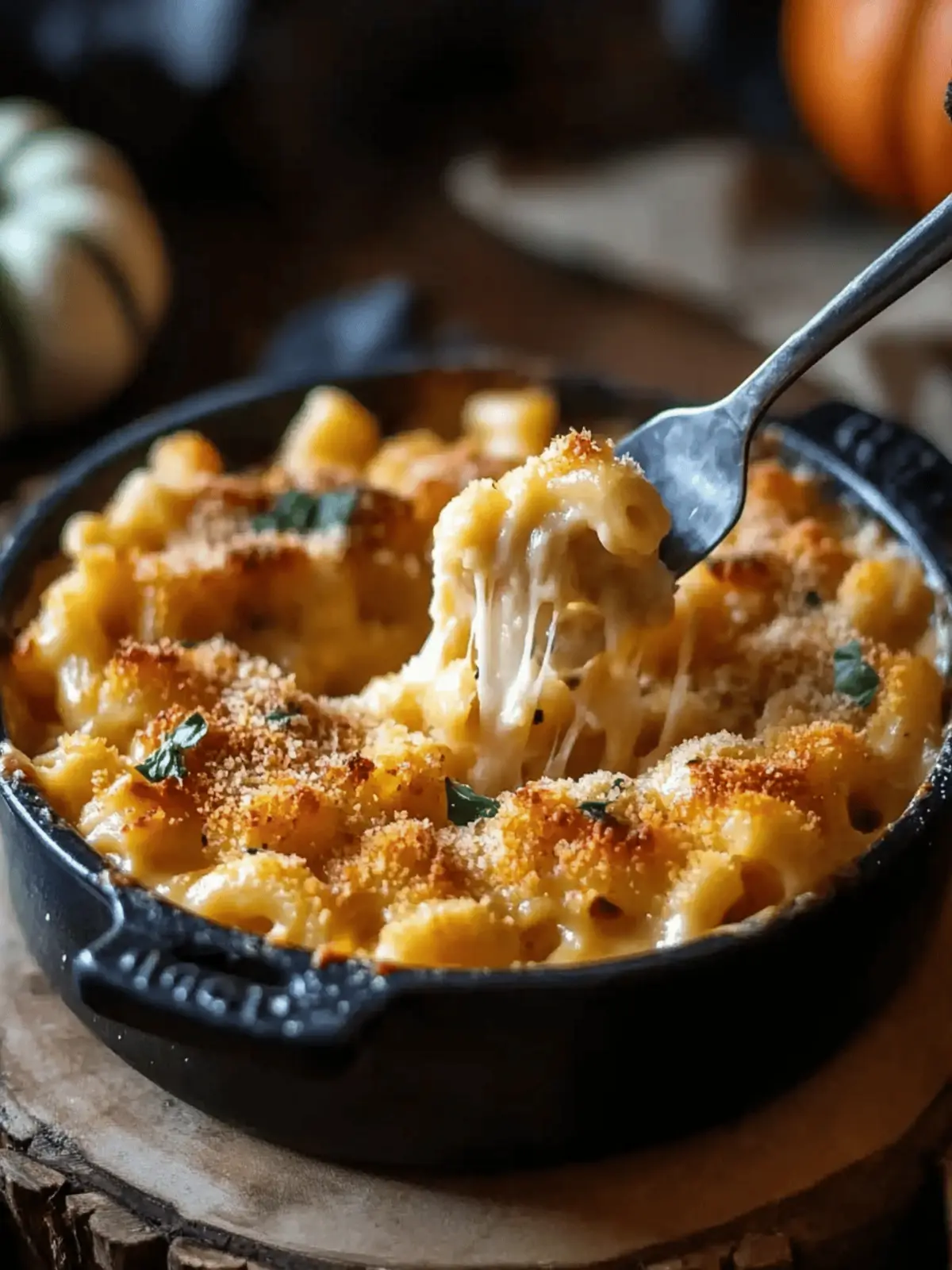 Pumpkin Mac and Cheese