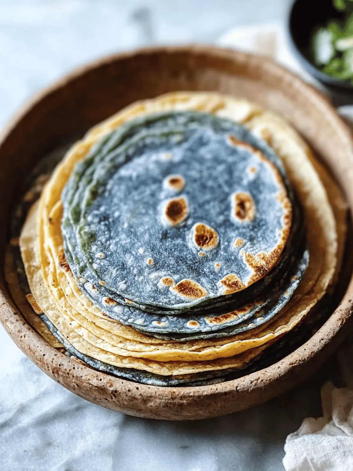 Blue Corn Tortillas