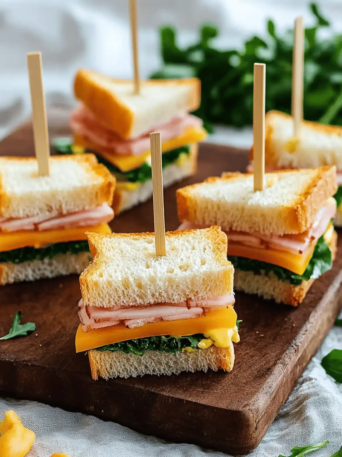 Juicy Mini Sandwiches