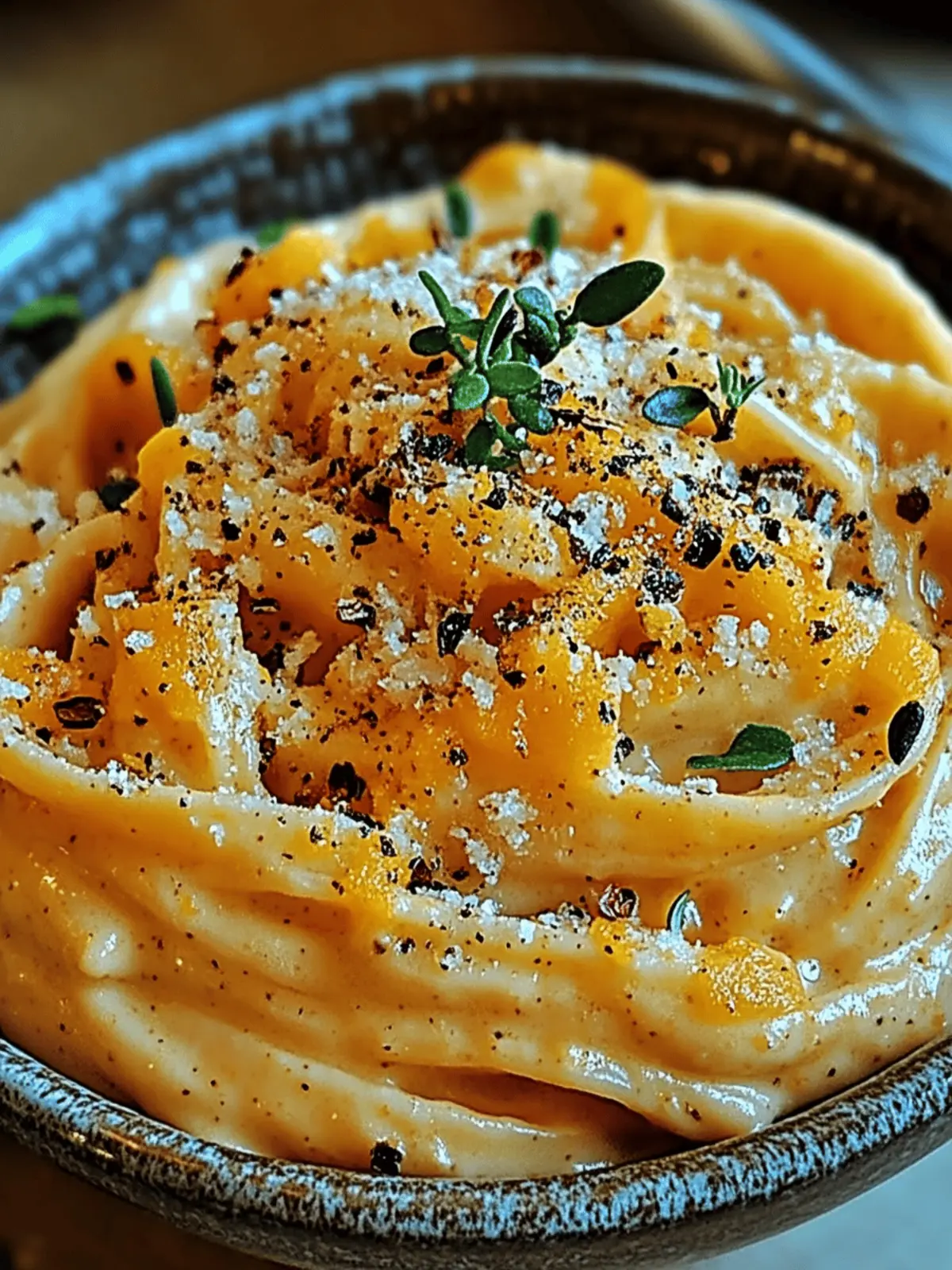 Autumn Harvest Creamy Pumpkin Alfredo Pasta