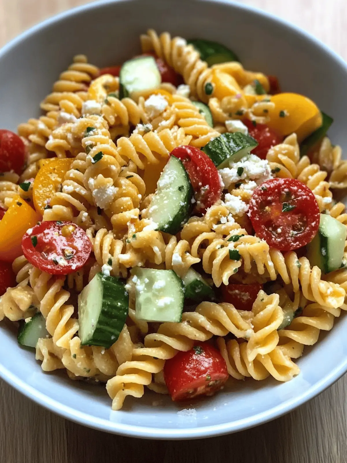 Low-Calorie Pasta Salad