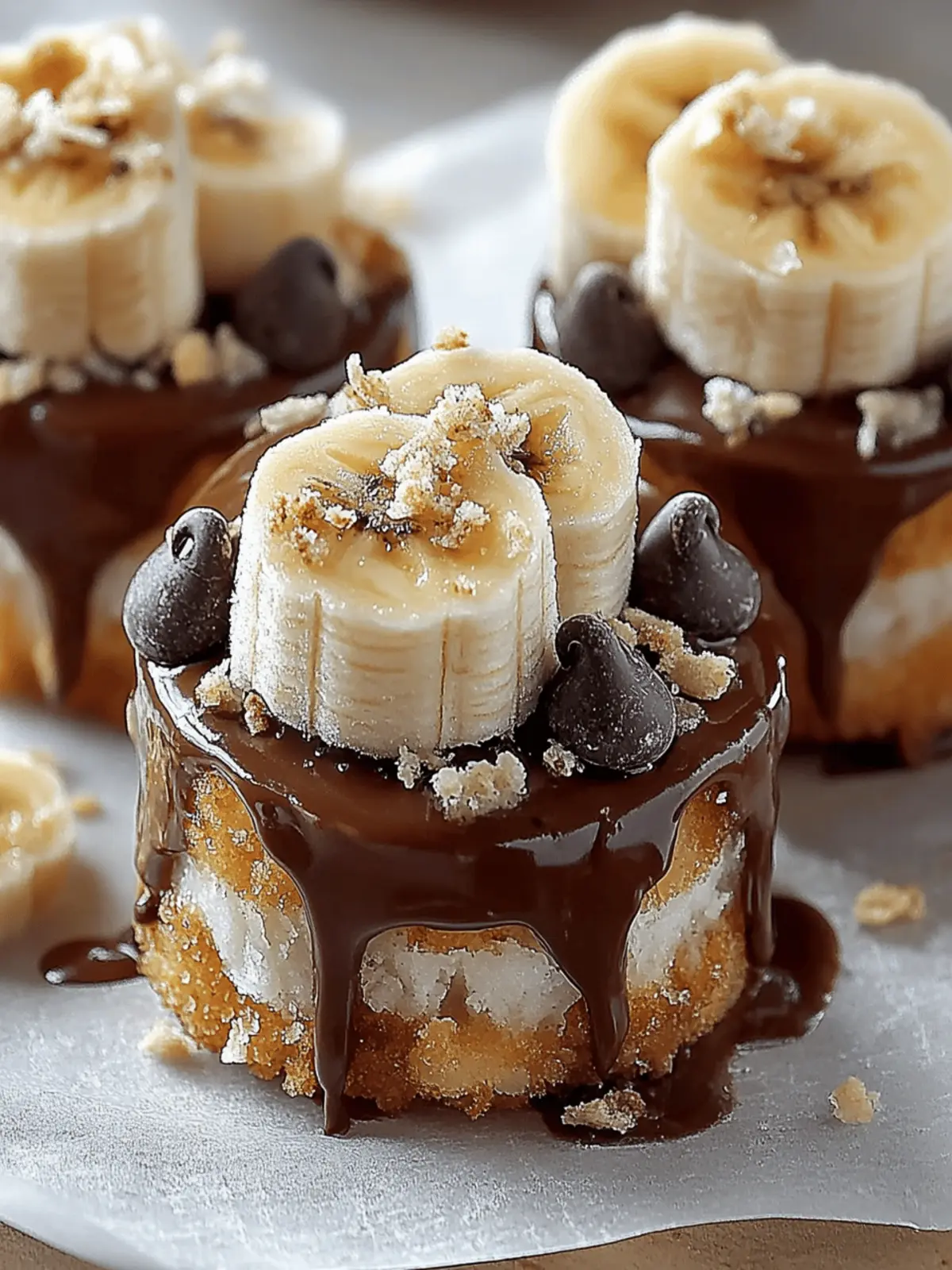 Frozen Chocolate Chip Banana Bites