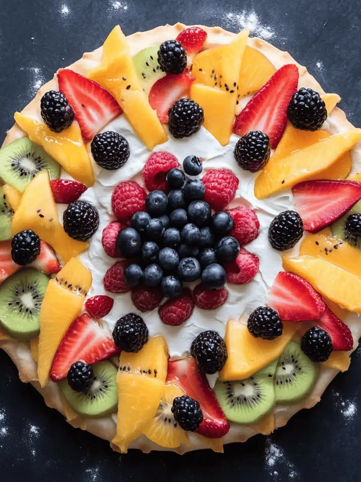 Fruit Pizza with Cream Cheese