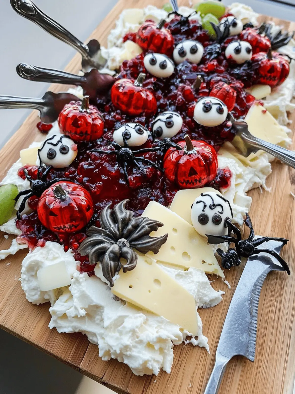 Halloween Cheese Board