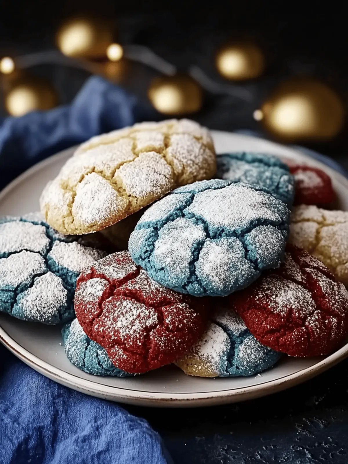 Crinkle Cookies