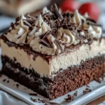 Brownie Refrigerator Cake