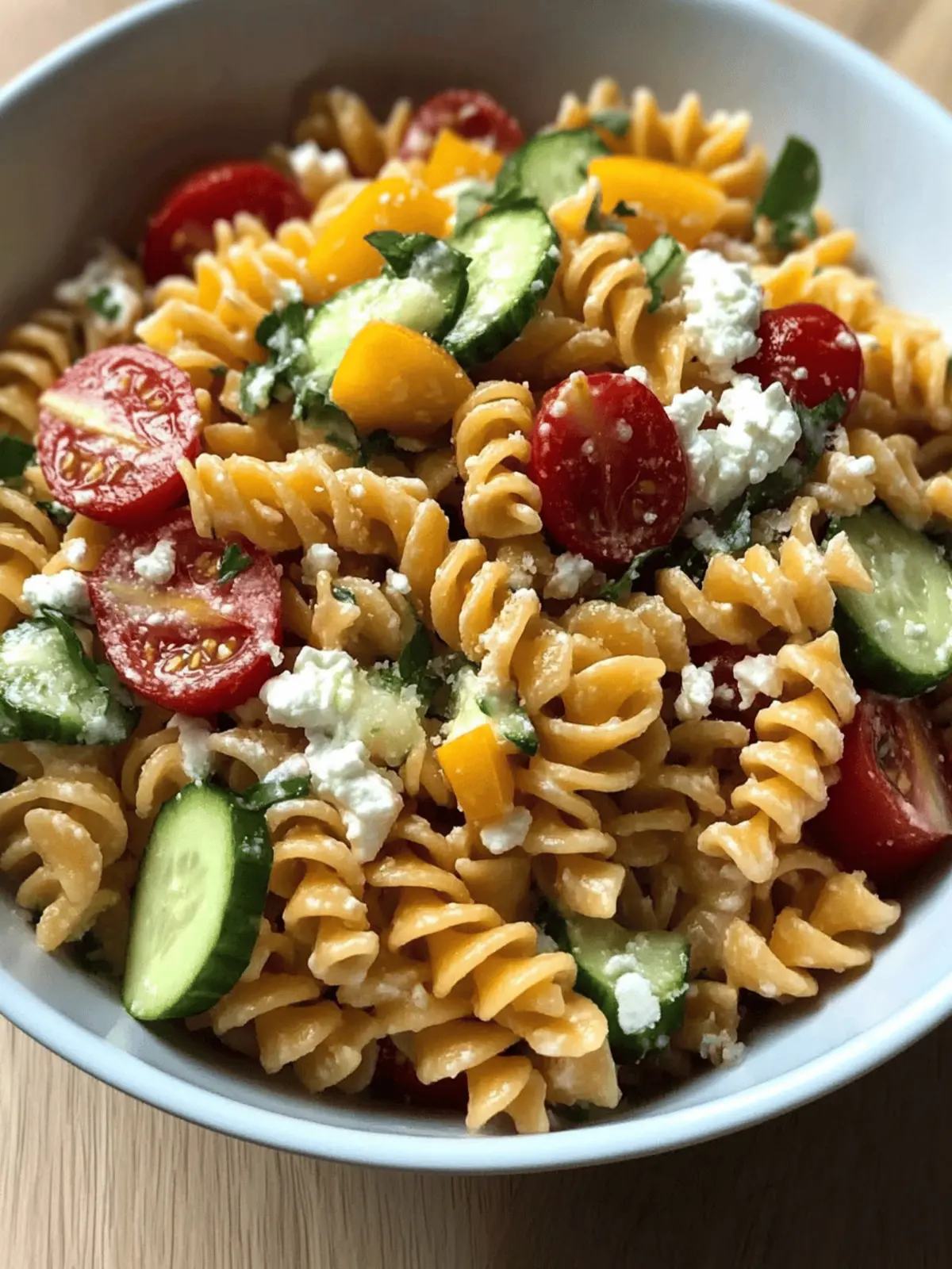 Low-Calorie Pasta Salad