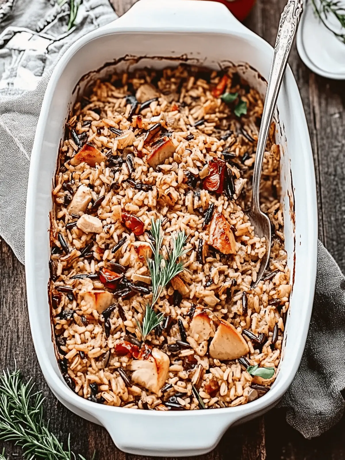 Turkey Wild Rice Casserole