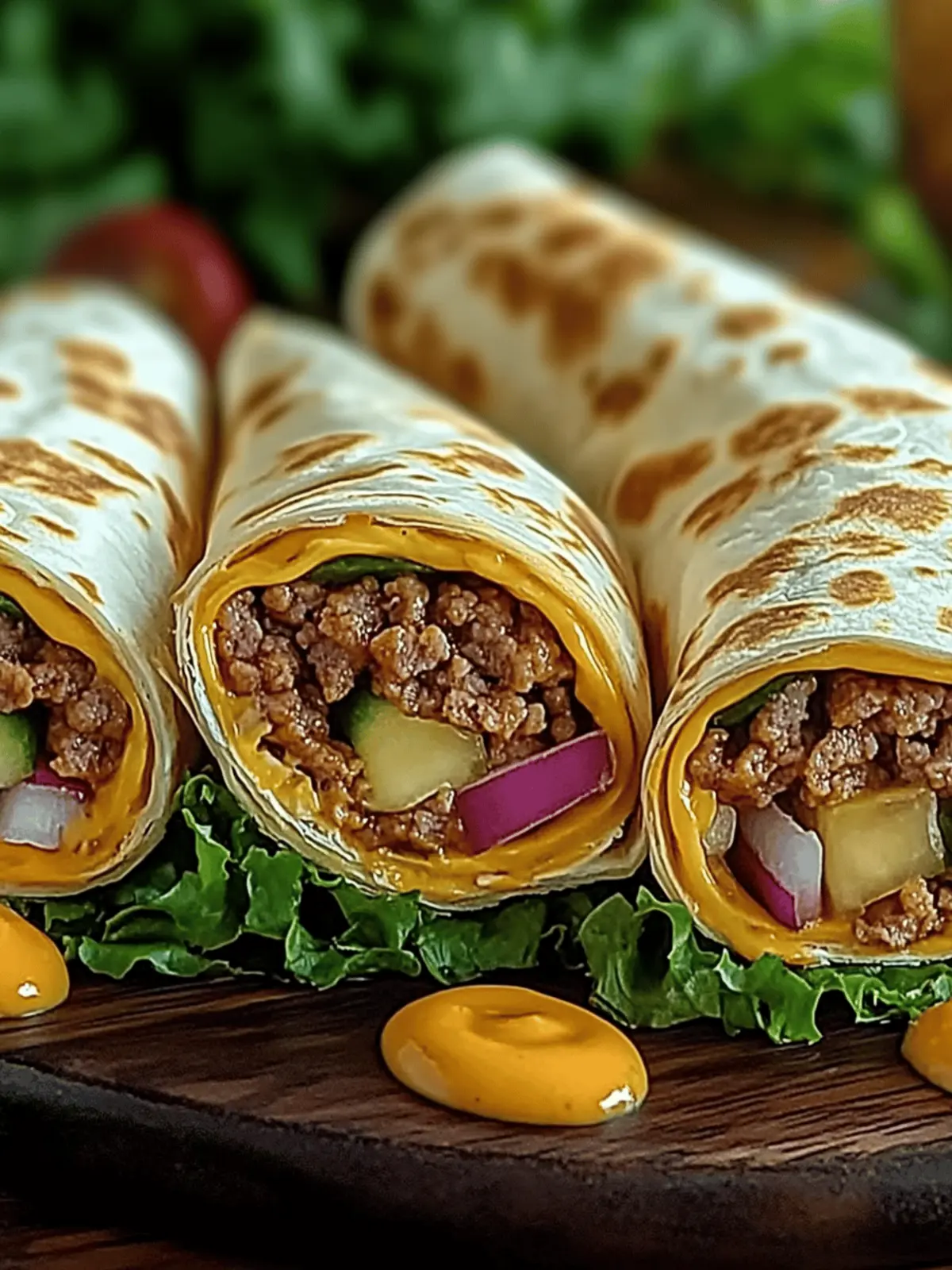 Big Mac Wraps