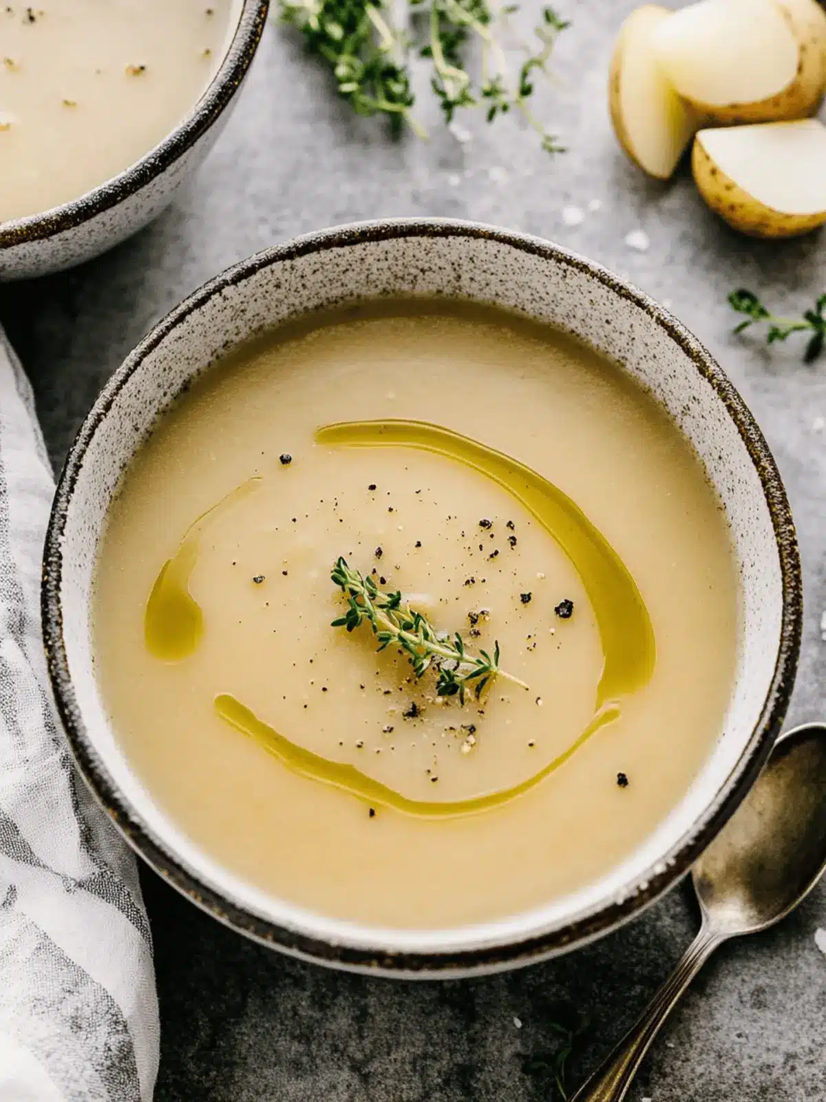 Nourishing Potato Onion Soup