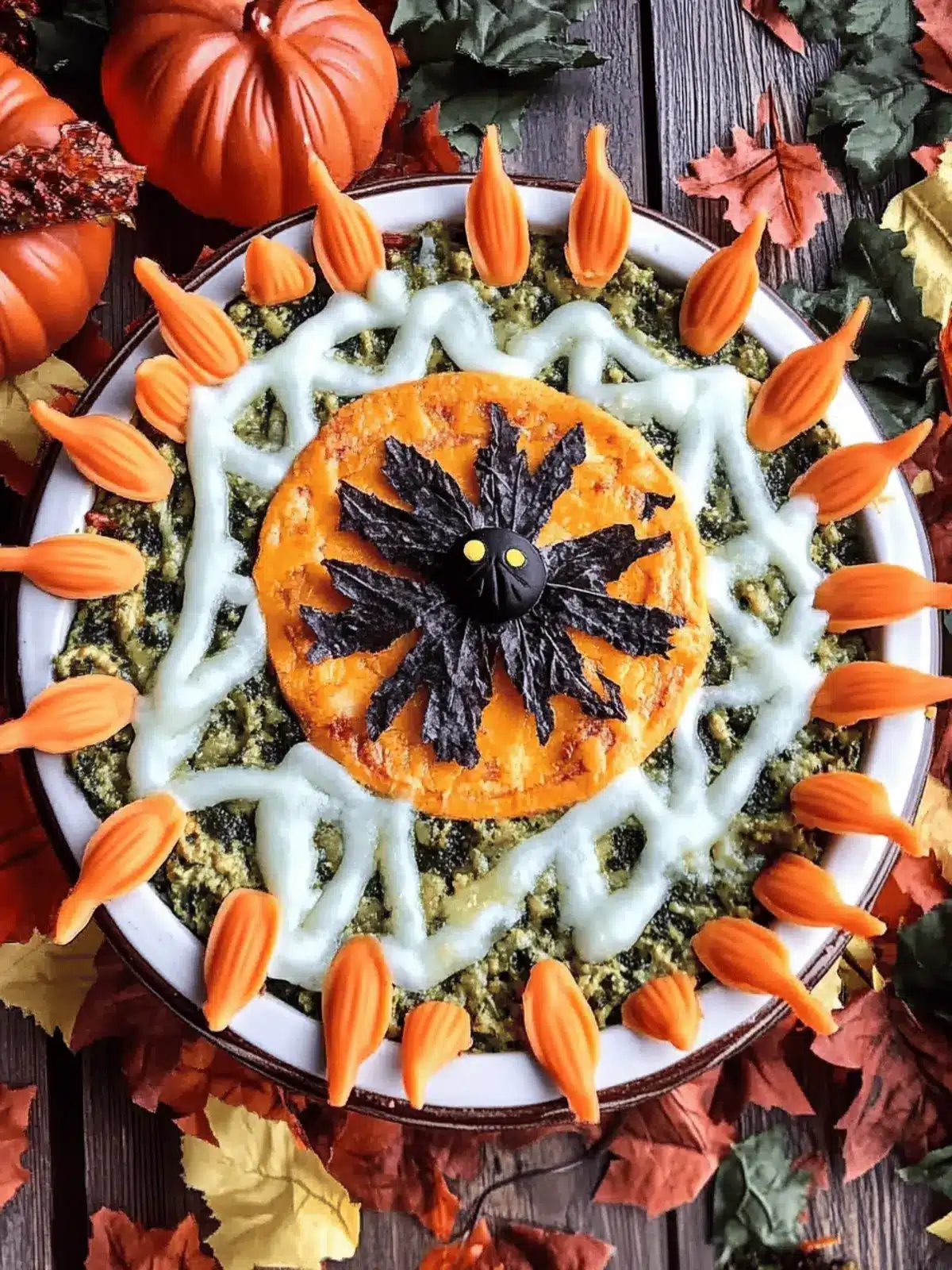 Halloween Taco Dip